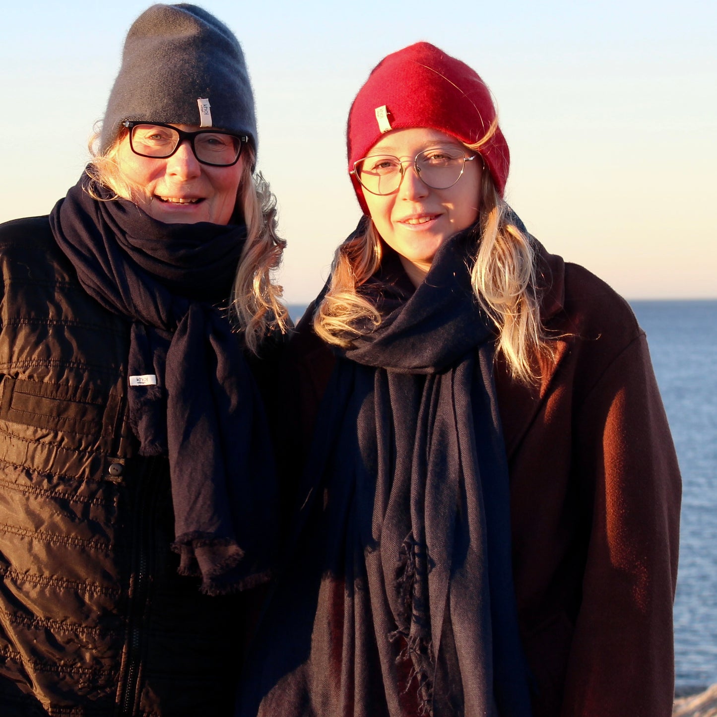 merino shawl navy blue