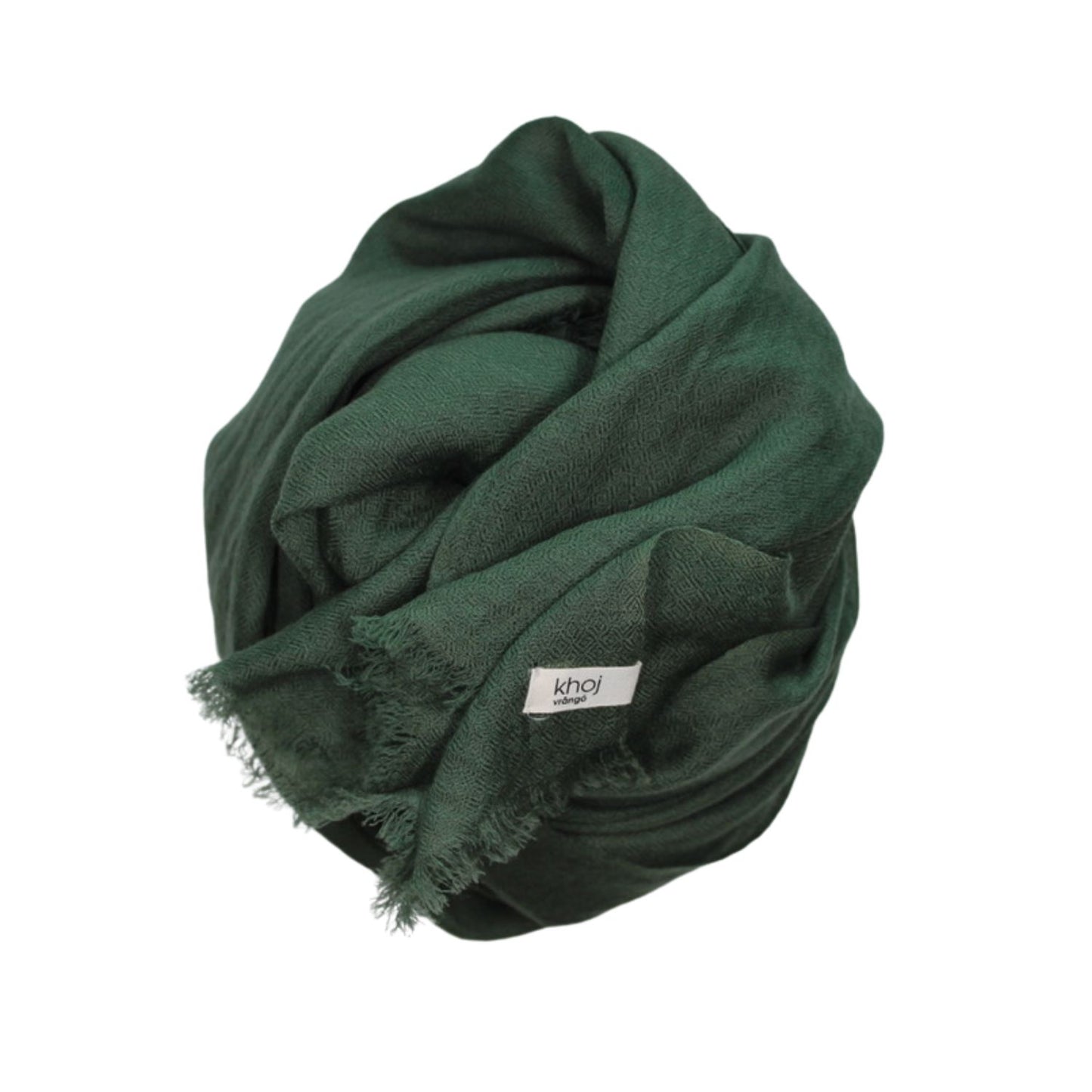 merino shawl green