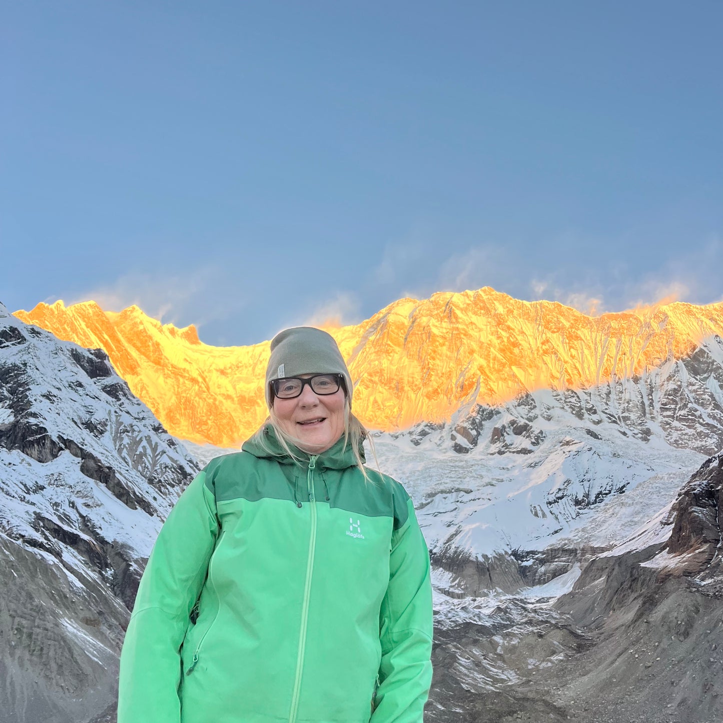 cashmere beanie light green