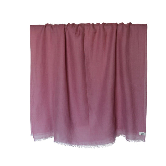 merino shawl pink