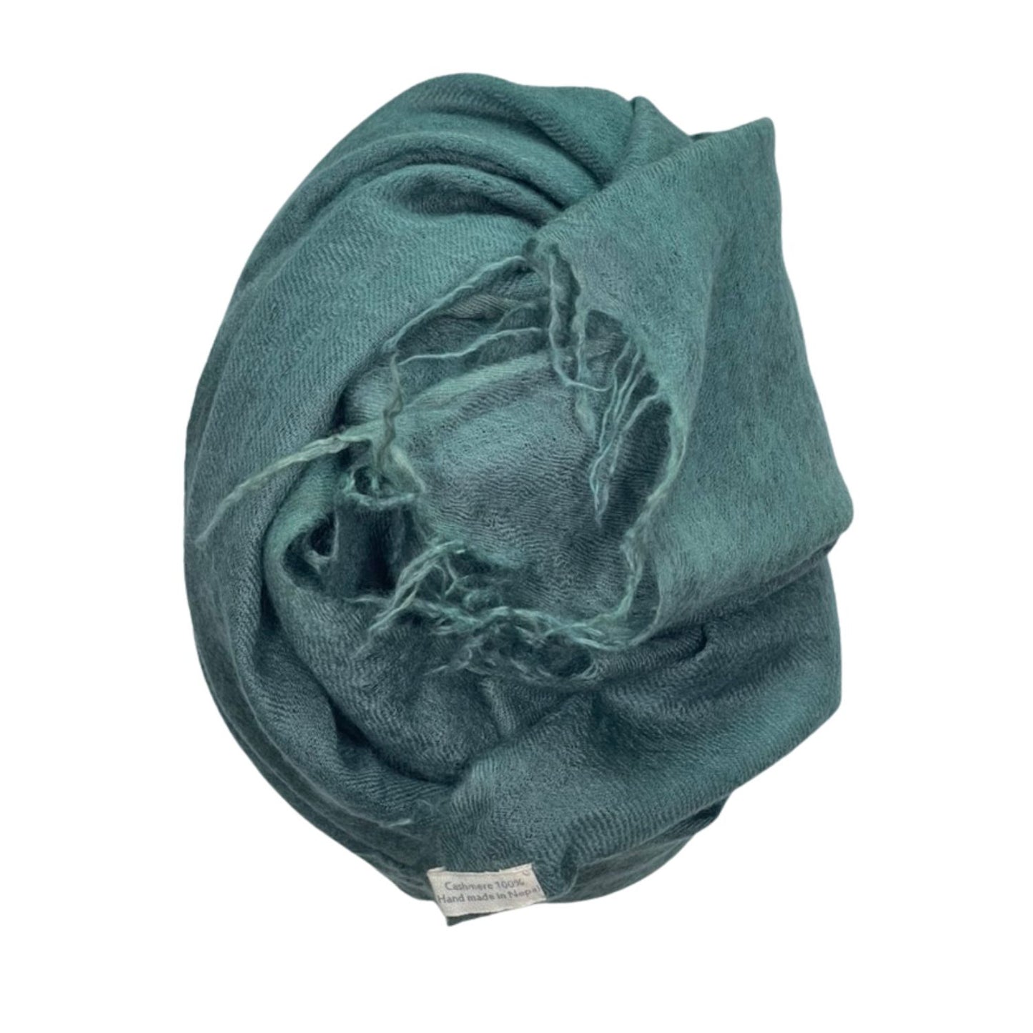 cashmere shawl blue green