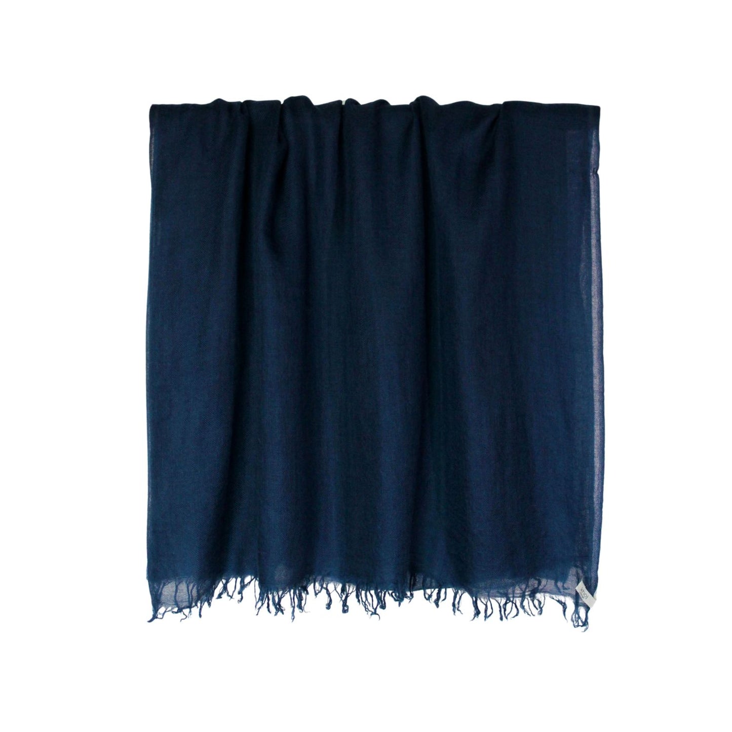 cashmere shawl navy blue