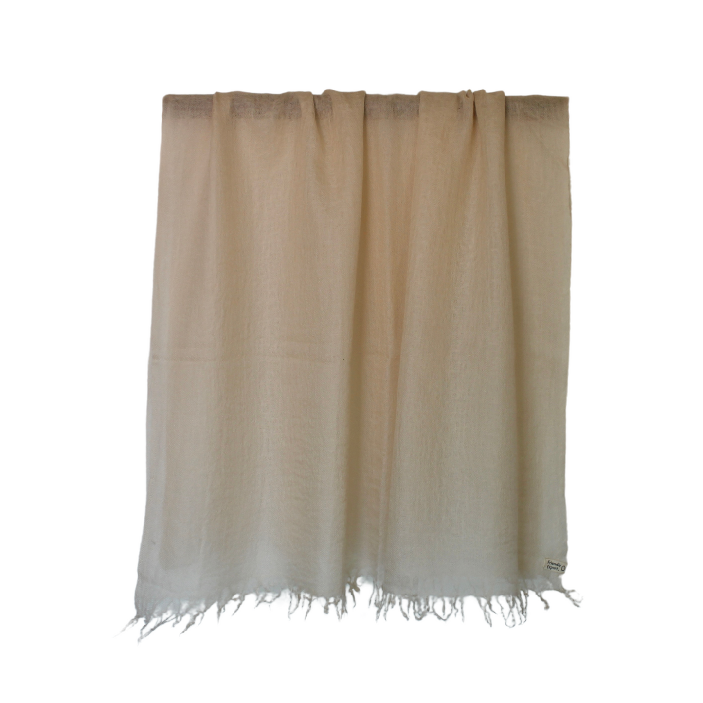 cashmere shawl off-white