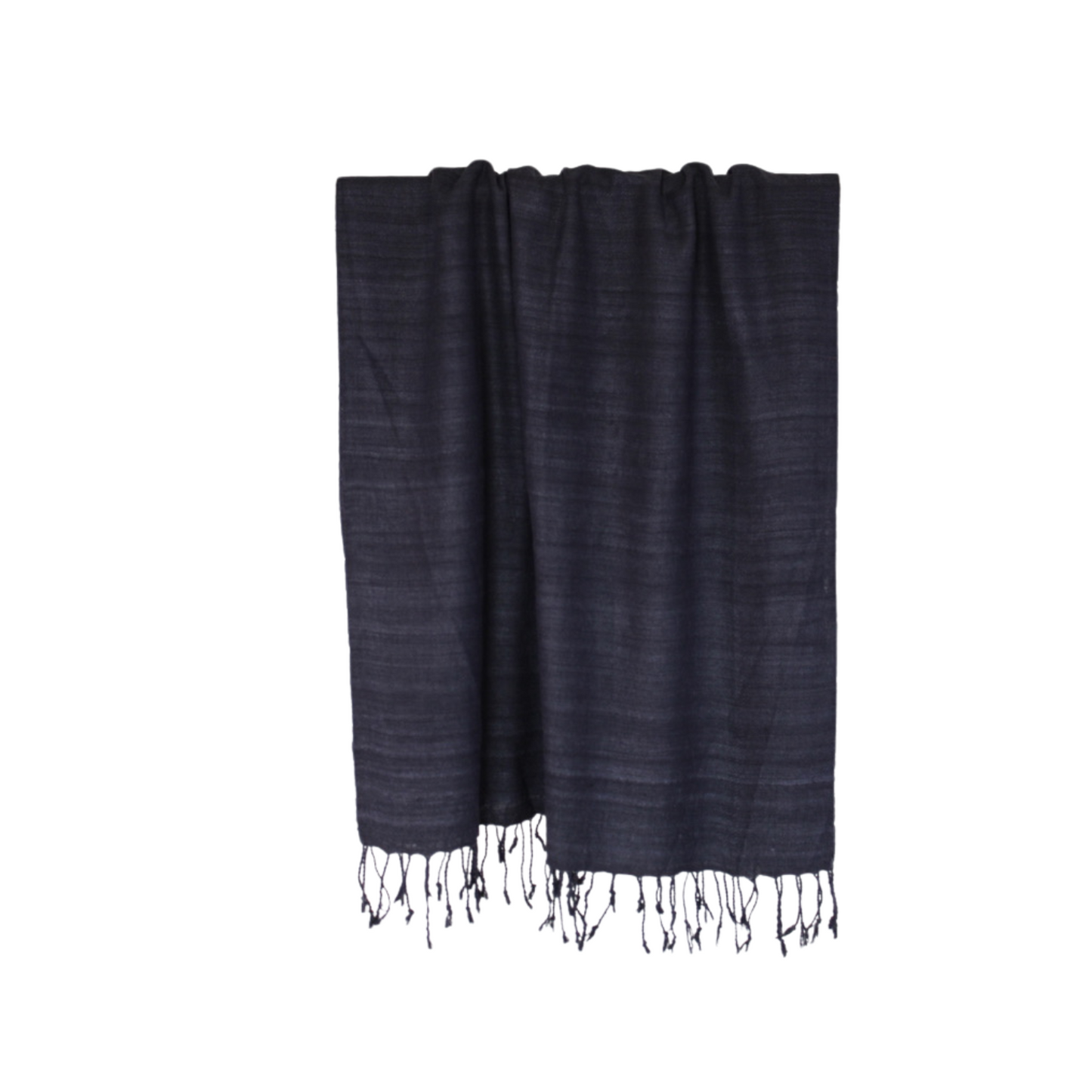 eri silk shawl dark navy