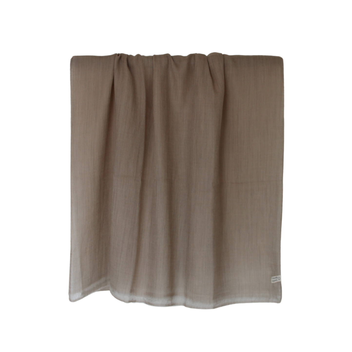 merino shawl light brown