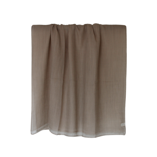 merino shawl light brown