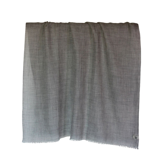 merino shawl light grey