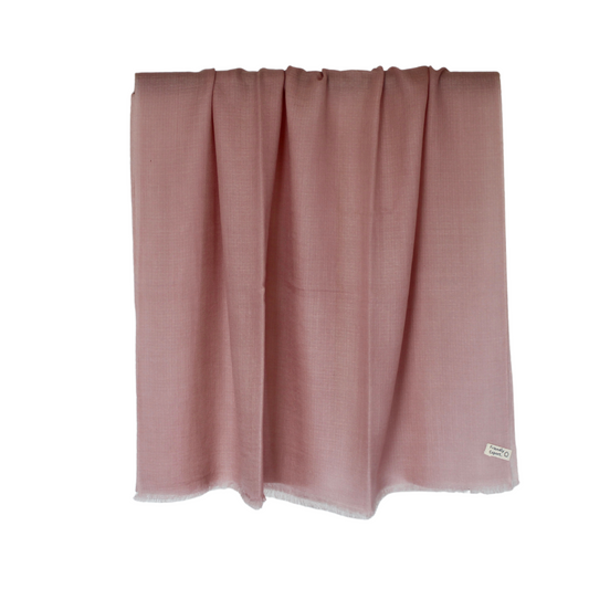 merino shawl pink