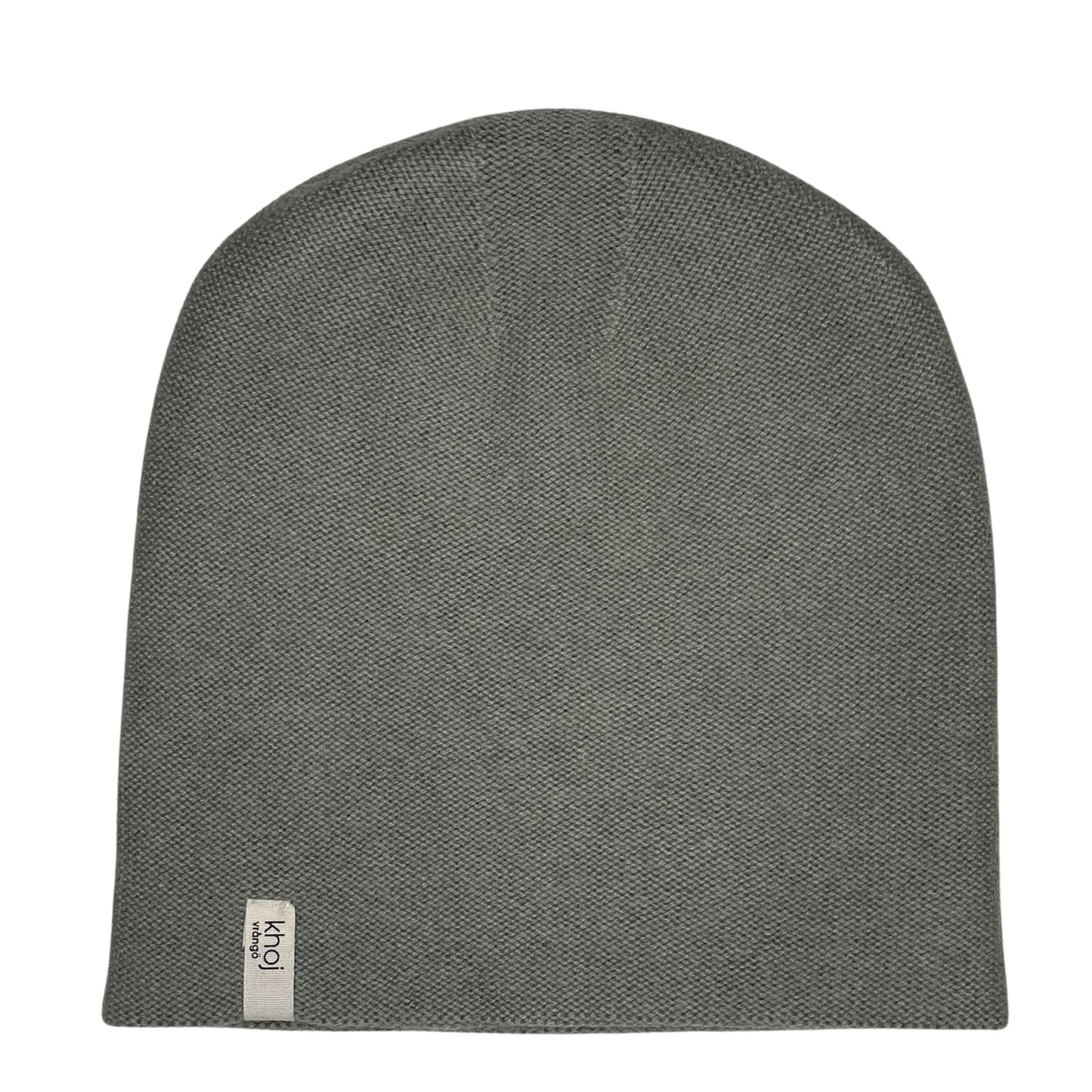 cashmere beanie light green