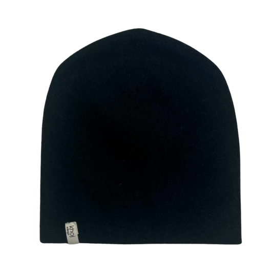 cashmere beanie black