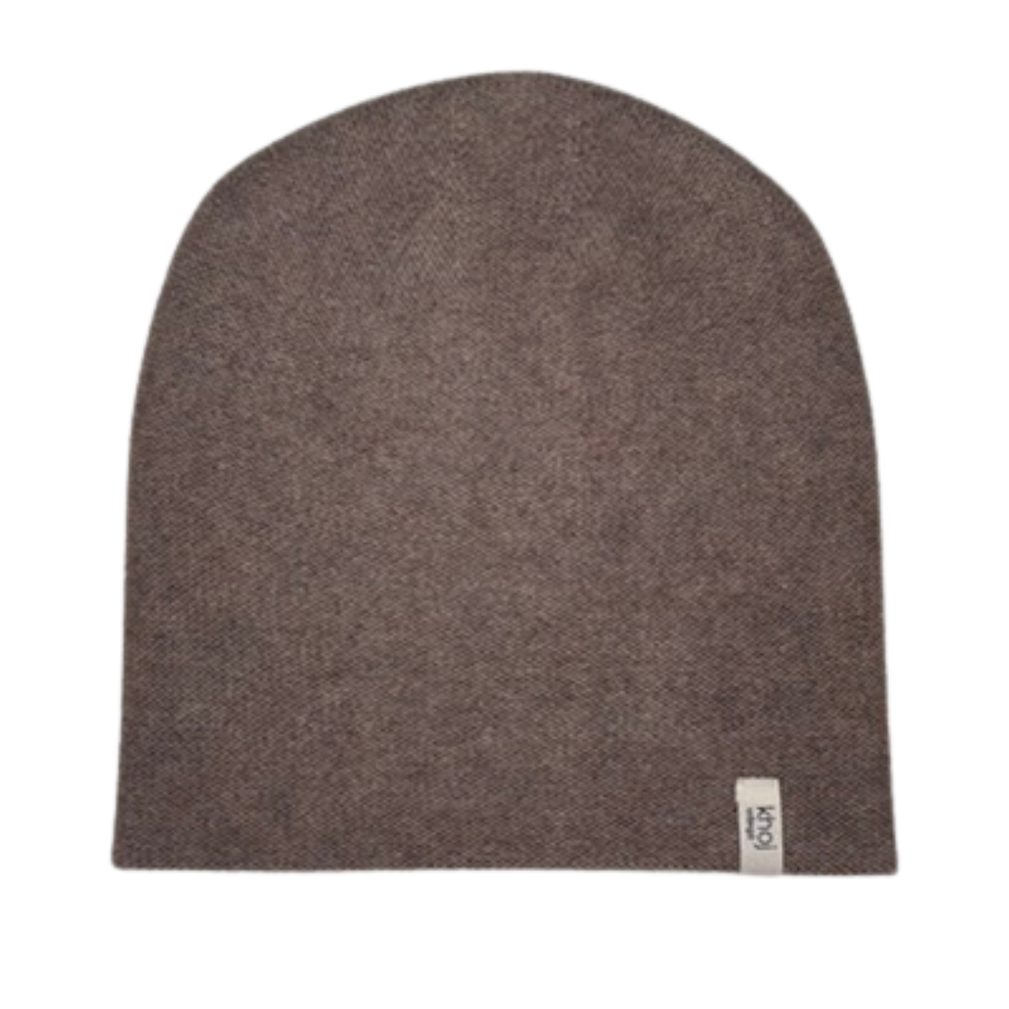 cashmere beanie beige brown