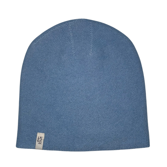 cashmere beanie sky blue